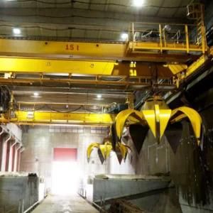 Double Rope Double Petal Crane Grab Bucket Dredging Clamshell Crane Grab