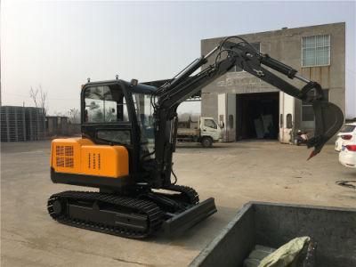 Hixen Mini Excavator with Luxury Cab Hx35 Model for Sale