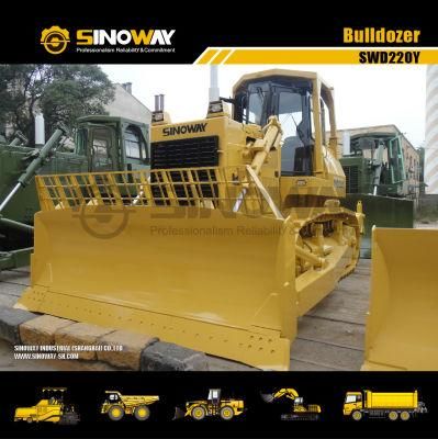 Hot Sale 220HP Crawler Bulldozer with Straight Blade