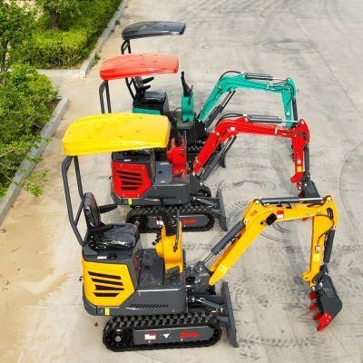 Cheap Mini Excavator 1.2 Ton 2 Ton 3 Ton 3.5 Ton Mini Excavator Terpillar for Home Use