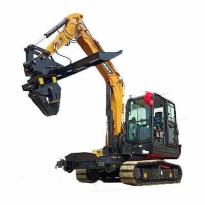 2022 New Design Road Rail Excavator Hydraulic 360 Degree Rotary Sleeper Machine for Sale