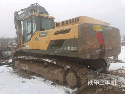 Used Mini Medium Backhoe Excavator Volov Ec300d Construction Machine Second-Hand