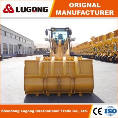 CE Approved LG939 Mini Wheel Loader Yuchai Engine 4WD Hoflader with Fork for Farm