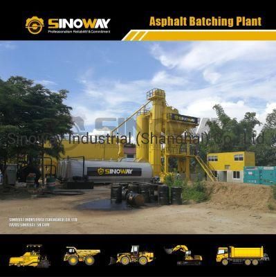 100 Ton Asphalt Batching Plant, Hot Mixed Asphalt Mixing Plant