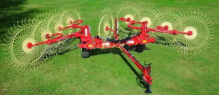 9lts-3 Series Tractor Supension Finger Wheel Hay Rake