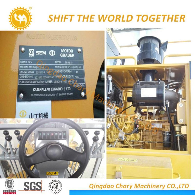 Sem Motor Grader with Ripper and Blade for Sale