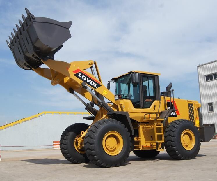 5t Wheel Loader Lovol 3m3 Bucket Shovel Loader FL958h