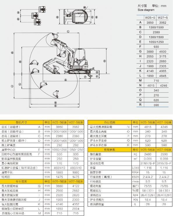 Nme25 Miniature Backhoe Excavadora Mini Digger Excavator/Small Digger