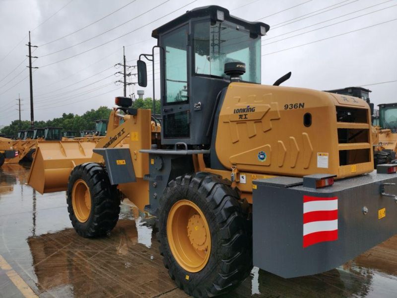 Lonking 1.5t Mini Wheel Loader Pay Loaders Cdm932 932n LG932 with Free Filters