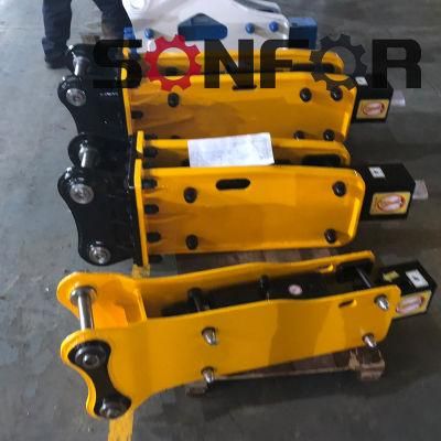 Top Side Type Excavator Rock Breaker