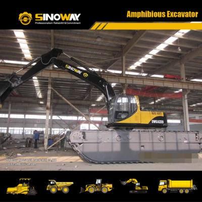 China New Generation Sinoway Marsh Excavator Digger for Sale