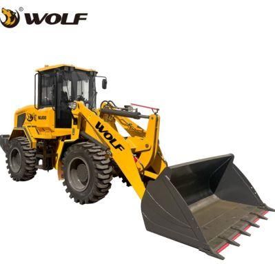 Wolf 2.7 Ton Front Shovel Loader Wl930 Wheelloader for Forestry