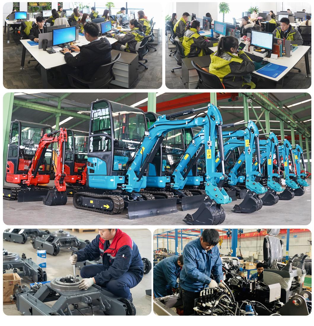 China Manufacturer Mini Digger Small Excavators for Sale