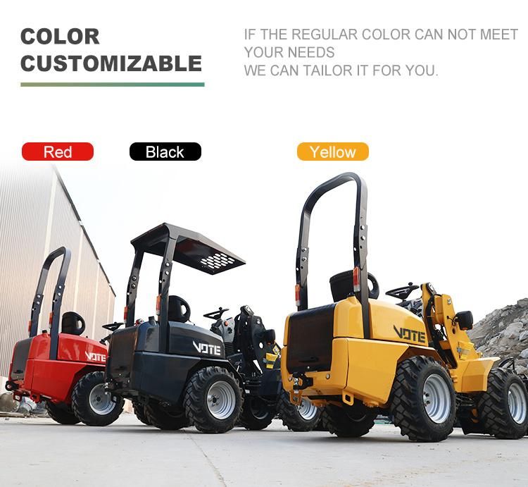 High Performance Cheap Price Compact Wheel Loader for European Markets