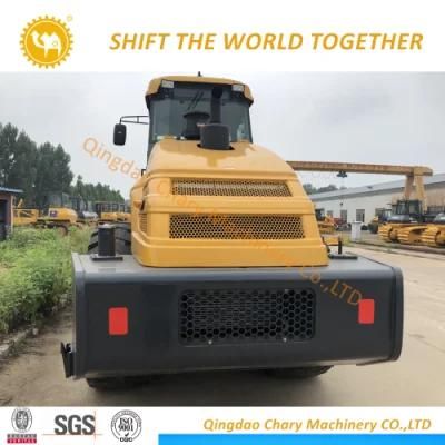 26 Ton Weight Single Drum Roller with A/C Cabin