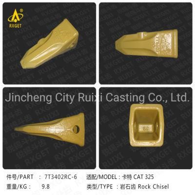 7t3402RC J400 Series Bucket Tooth, Excavator Spare Parts, Construction Machine Spare Parts