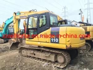 Komatsu Crawler PC110 Excavator, Used Middle Komatsu 10ton 20ton Excavator