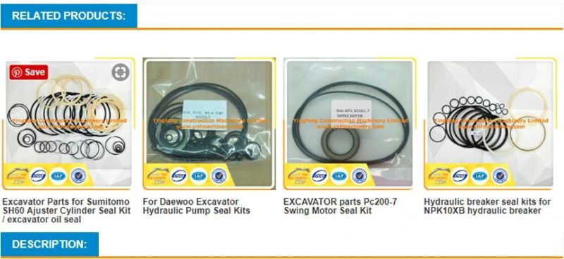707-01-03710 Hydraulic Cylinder Seal Kit Wa320-1 Wheel Loader Repair Kits Spare Parts