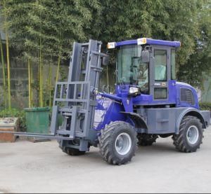 CE Approved Diesel Rough Terrain Forklift Rt30