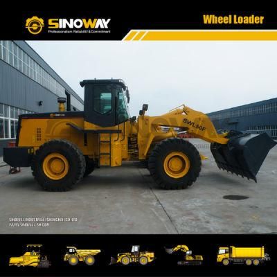 Sinoway Shovel Wheel Loader with Grab Bucket