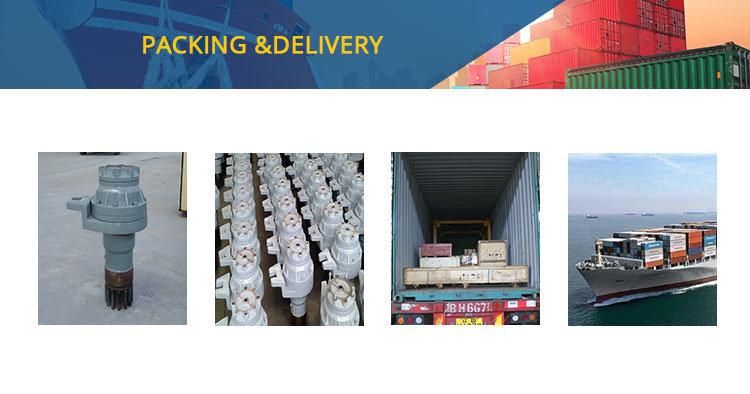 F023b Tower Crane Spare Parts Slewing Reducer 1 to 164 for Tower Crane