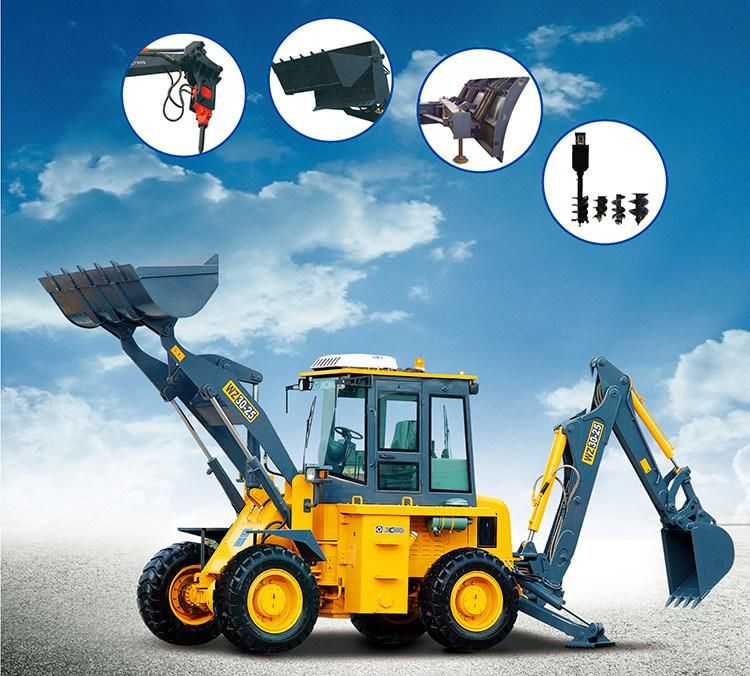 XCMG Maufactuere Wz30-25 Chinese New Mini Backhoe Front End Loader Tractor