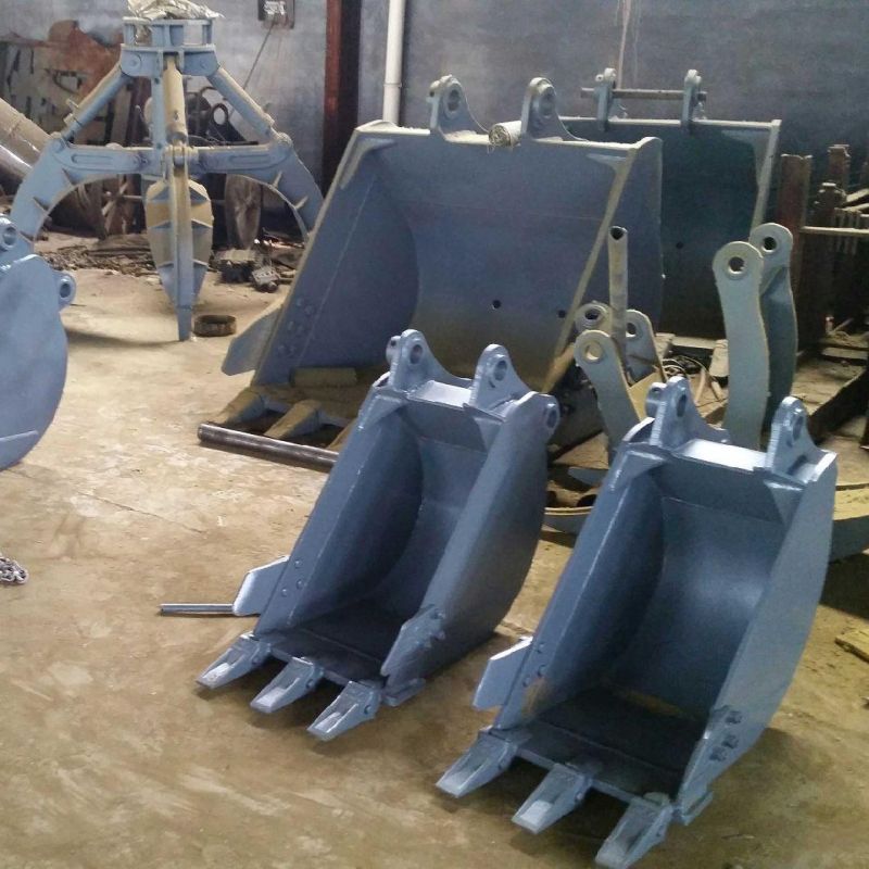 Excavator Digging Bucket for Construction Machinery Spare Parts Trenching