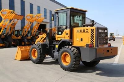 Lugong L938 Hydraulic Mini Wheel Loader for Farm Garden Multiple Purpose Uses