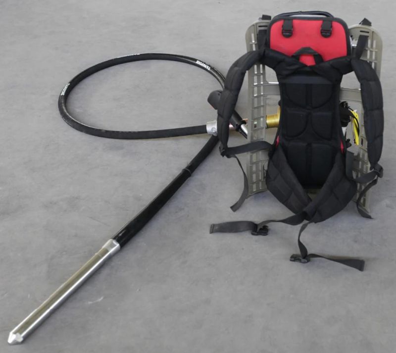 Power Petrol Backpack Portable Concrete Vibrator Gasoline Engine Vibrator