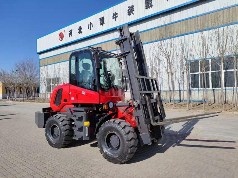 Strongbull 4WD Forklift with 3 Ton Rated Loading