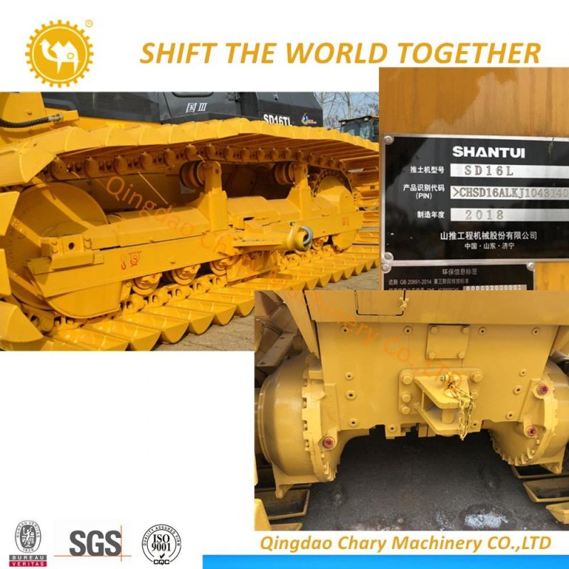 Shantui 160HP SD16L Bulldozer with Straight Tilt Blade for Sale