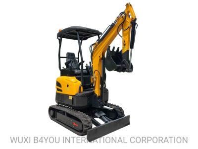 Rdt-20 2ton CE Approved Mini Digger Excavator Minigraver Bagger 0.6ton 0.8ton 1ton 1.5 Ton