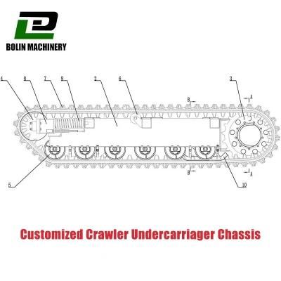 Cheap Price 1 to 6ton Rubber Track for Mini Excavator