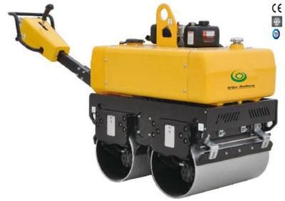 Double Drum Walk Behind Road Roller Compactor Gyrc-70