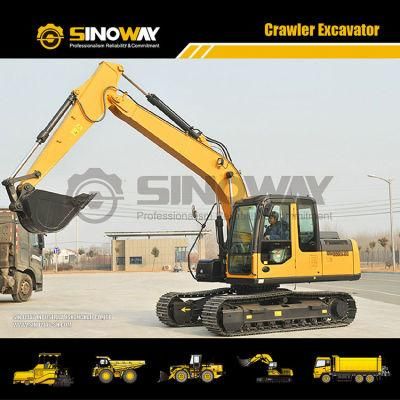 15 Ton New Small Hydraulic Crawler Excavator for Sale