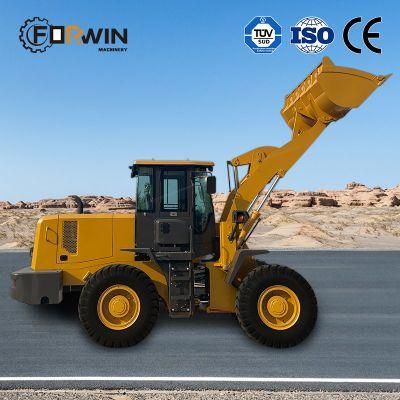 W936 3t Construction Farm / Construction / Argricultural Equipment Compact / Front End Wheel Loader High Quality Machinery with Snow Bucket / Digger