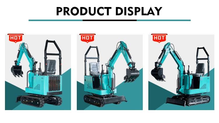 China Factory Price 1t Mini Excavator Hydraulic Excavator for Sale