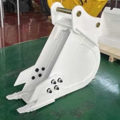 Wear-Resistant Material Excavator Narrow Bucket for PC70 PC80 Excavator