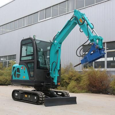 Fw25b Factory Outlet Small Excavator Machines Chea P Mini Excavator with Breaking Hammer/Digger Yanmar Engine of 2500kg with CE TUV ISO