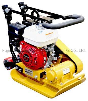 Electric Gasoline Diesel Power Vibratory Plate Compactor T-90 Machine for Sale