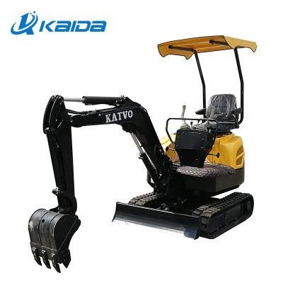 Cheap Price Small Multifunctional Hydraulic Crawler Excavator 0.8 Ton 1.0 Ton 1.5 Ton Mini Digger
