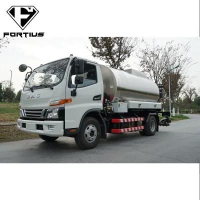 Sinotruk HOWO JAC Dongfeng 4X2 3-6cbm Intelligent Heated Asphalt Bitumen Spraying Road Paver Truck Bitumen Distributor Truck for Sale