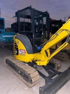 Used Mini Excavtor Japanese Brand Komatsu PC 35 for Sale/Second Hand Excavator Komatsu PC 35