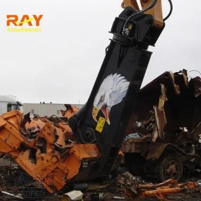 Excavator Hydraulic Steel Cutting Shear Pulverizer Crusher