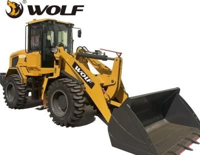 CE 2t/2.6t/2.7t/2.8t/3t Small Articulated Front End Mini Wheel Loaders for Sale