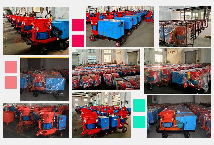 Diesel Driven Equipment Concrete Shotcrete Machine Made in China