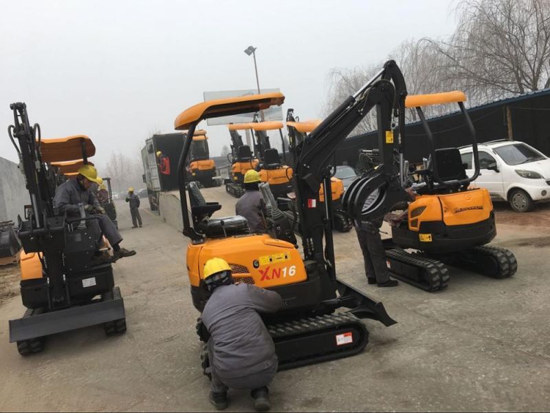 Rhinoceros 1.6 Ton Hydraulic Excavator with 0.045 Bucket Capacity (Xn16)