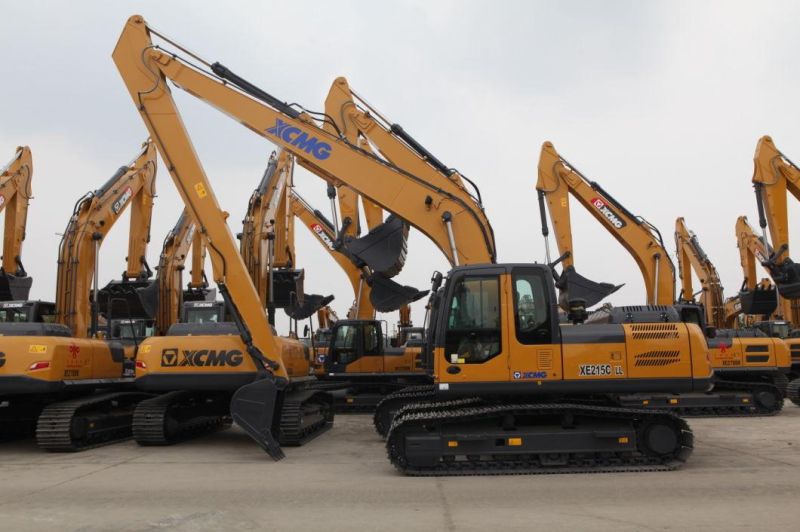 XCMG Earth-Moving Machine Xe215cll Long Reach Excavator 20 Ton Excavator Long Boom Arm with Ce Price