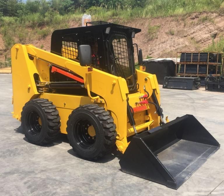 E-Tech Multi-Function Mini Skid Steer Loader Chinese Brand Skidsteer Loader with Attachment for Sale