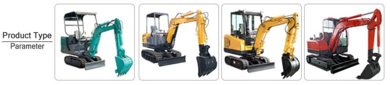Ce Certificated China RC Excavator 2ton Excavator with Cheap Price